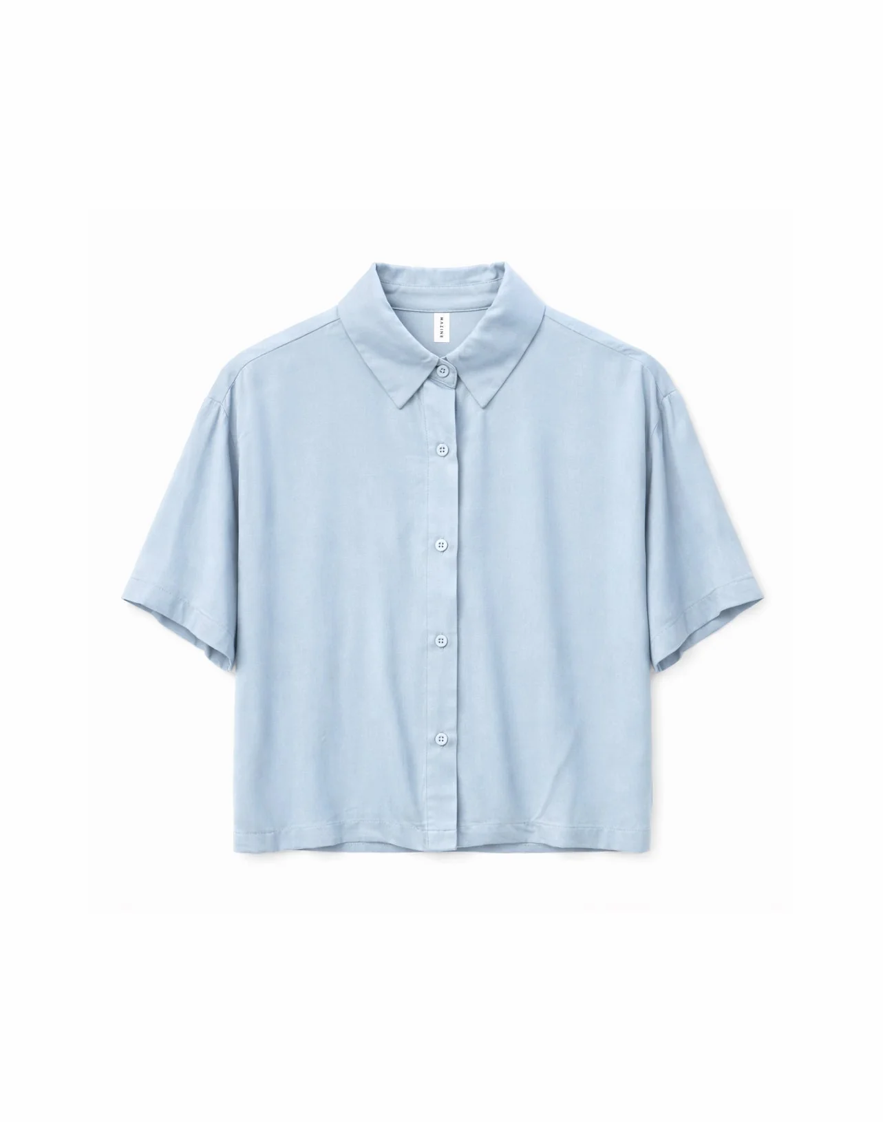 Short Sleeve Viscose Shirt - Image 6