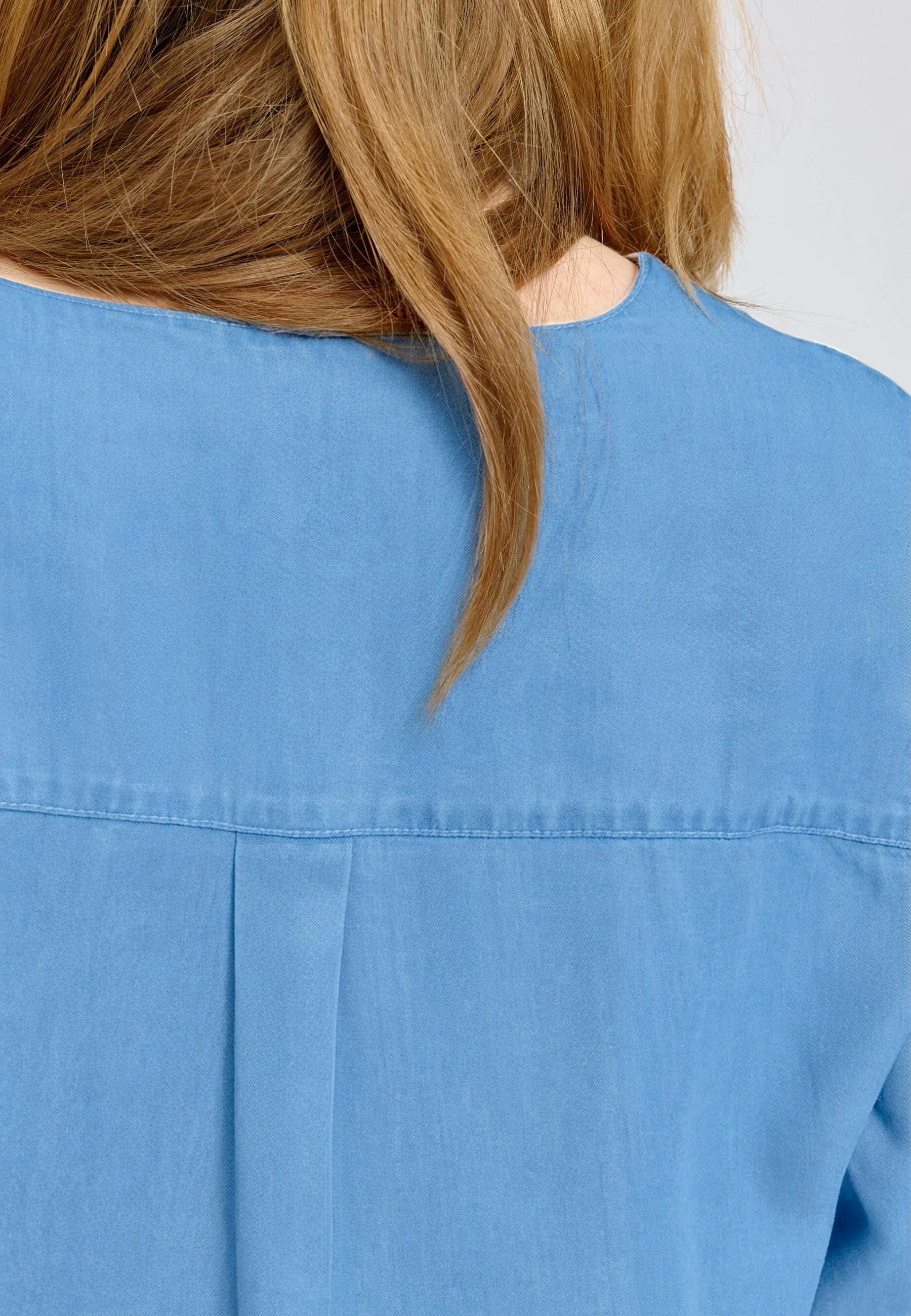 V-Neck Tencel Blouse - Image 4