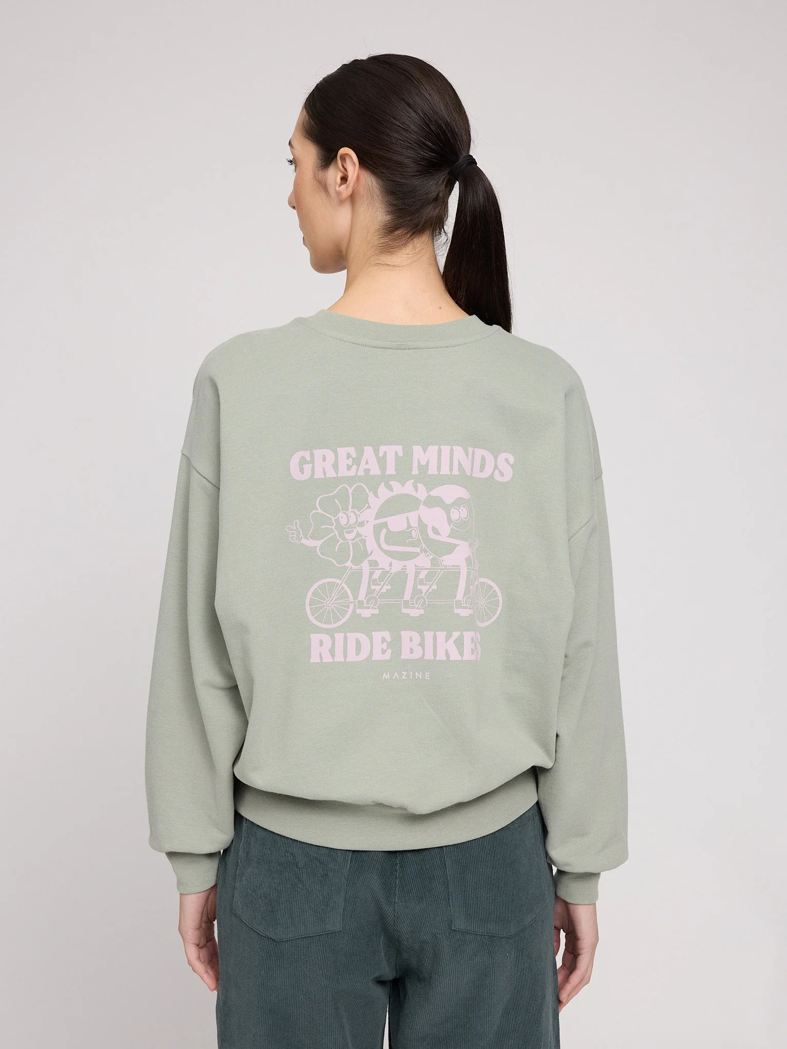 Back Print Sweatshirt - Image 20