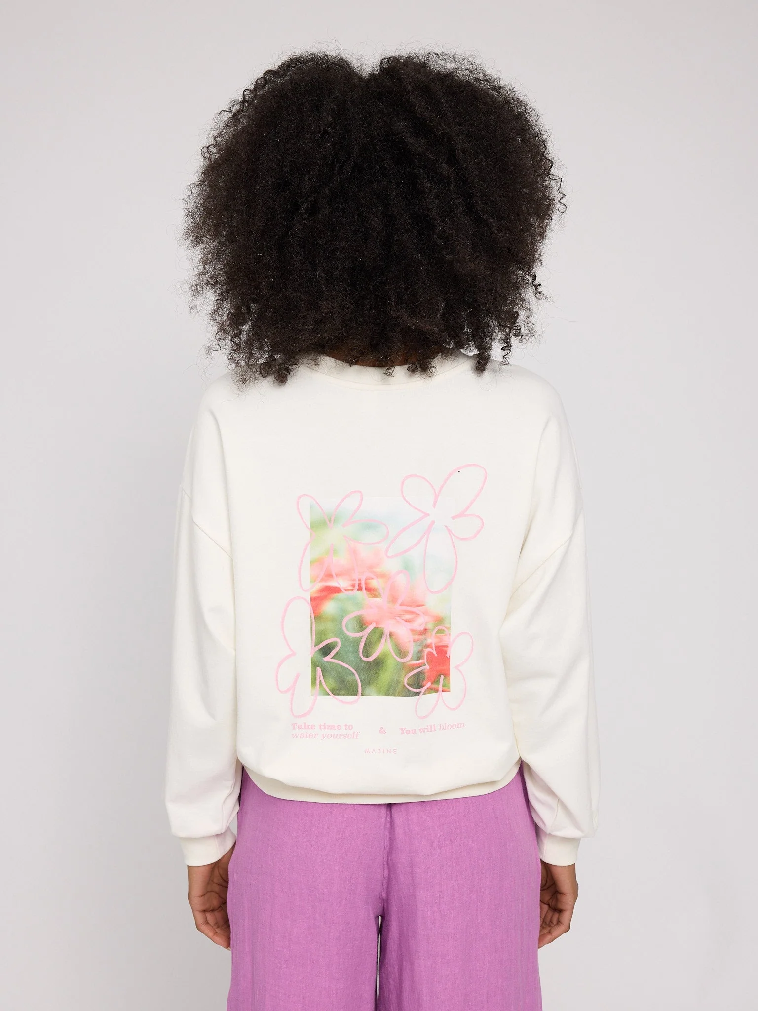 Back Print Sweatshirt - Image 8