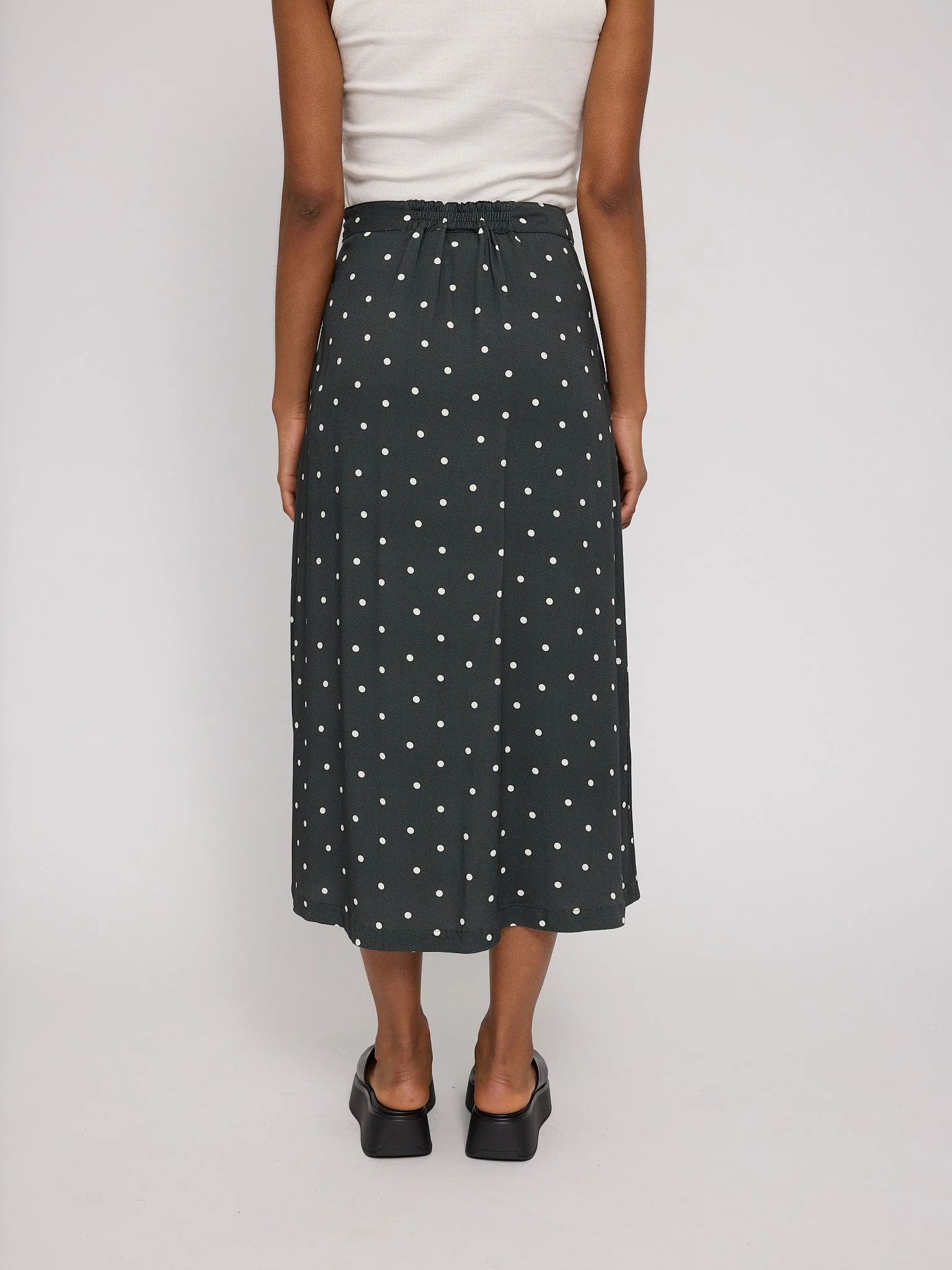 Printed Viscose Midi Skirt - Image 2