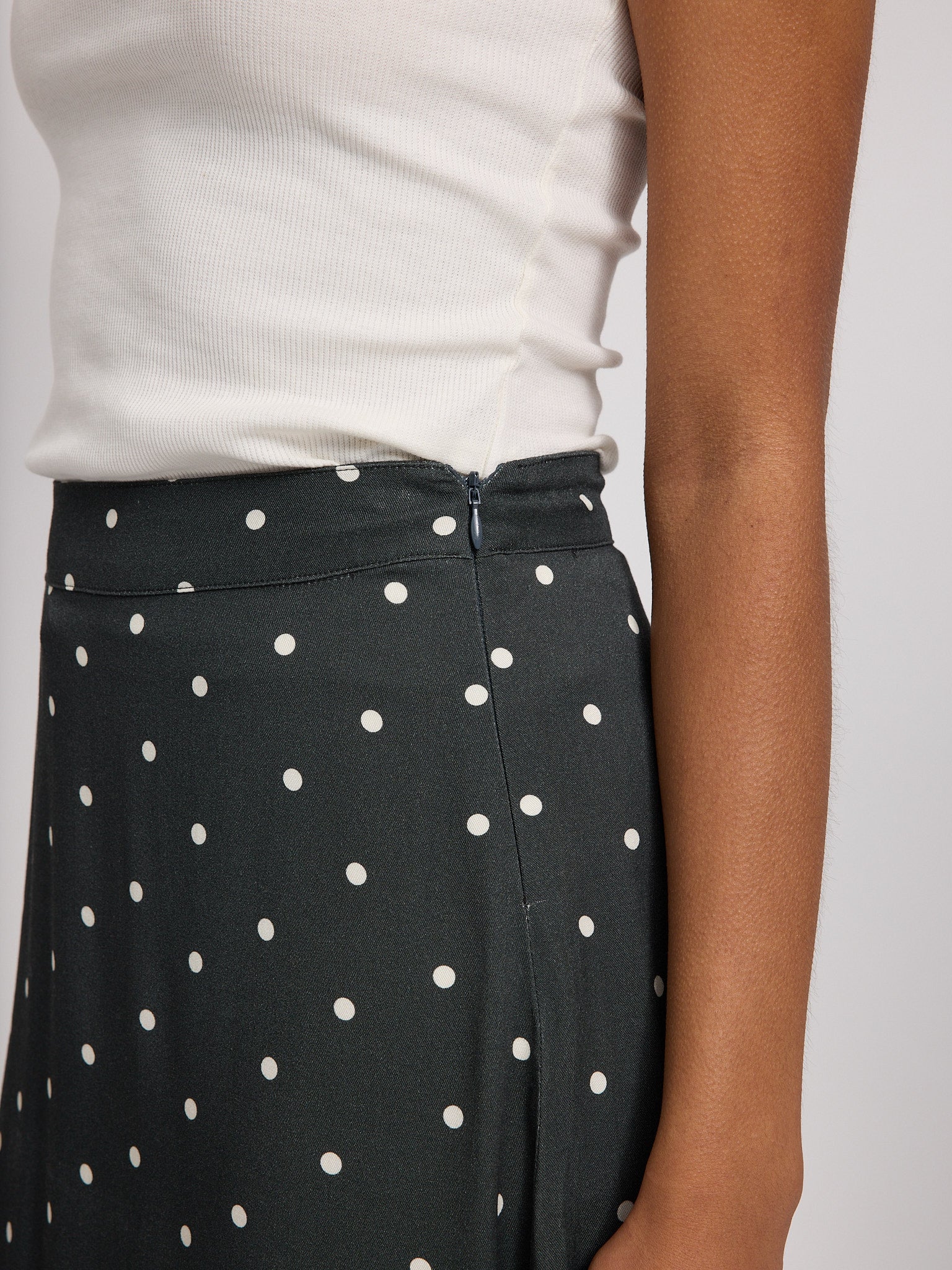 Printed Viscose Midi Skirt - Image 3