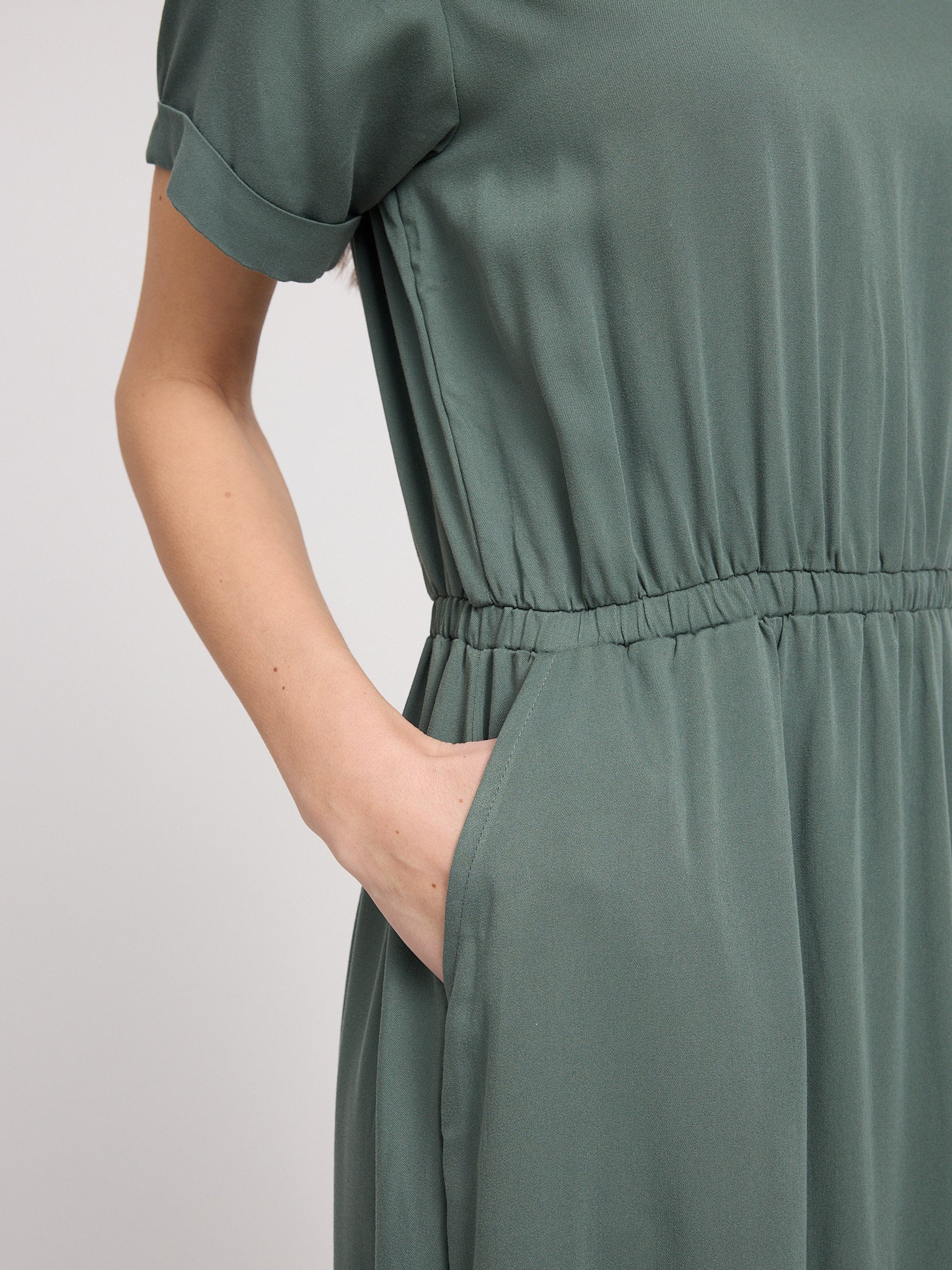 Viscose Midi Dress - Image 4