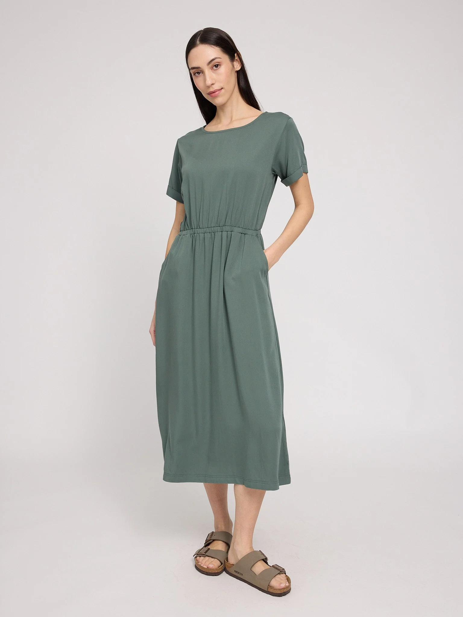 Viscose Midi Dress - Image 5