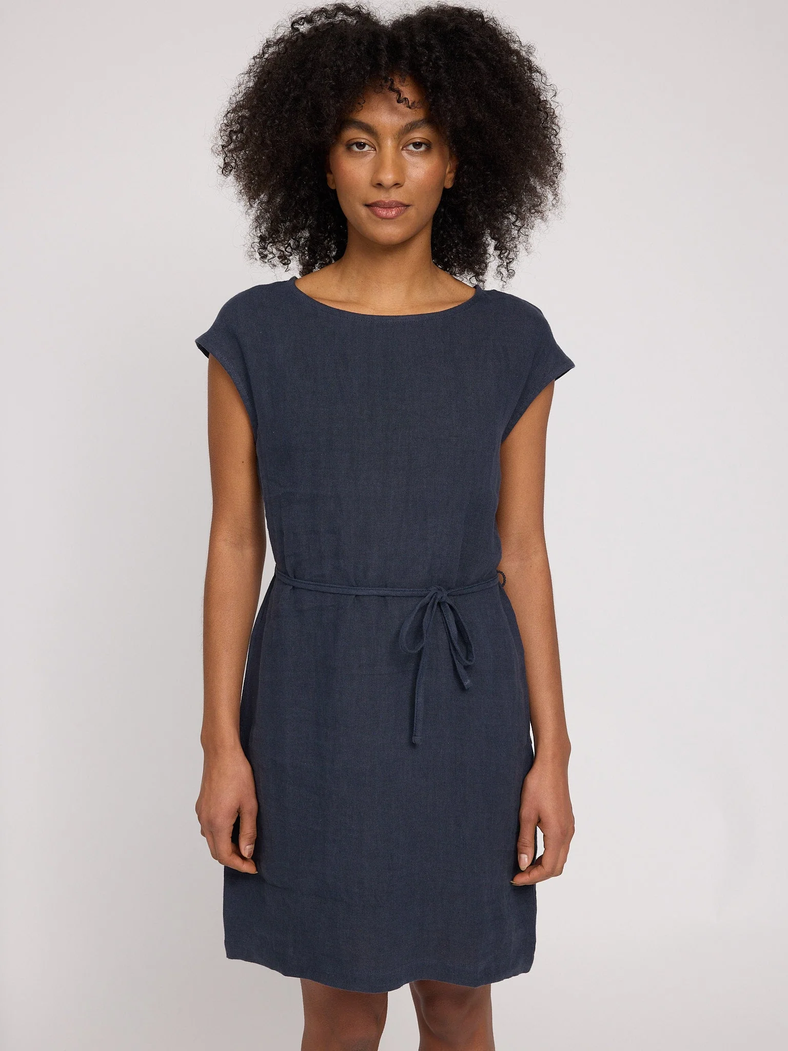 Linen Mini Dress