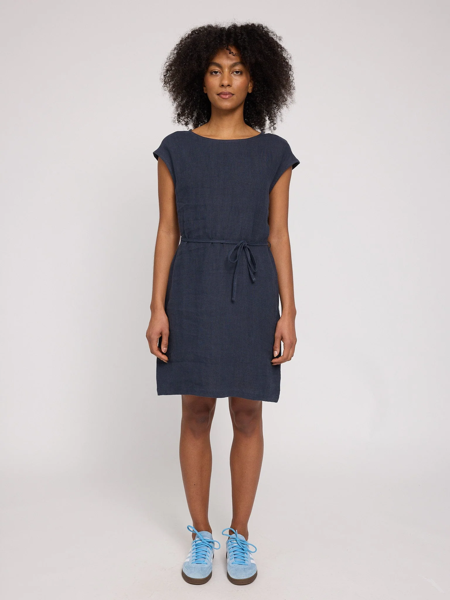 Linen Mini Dress - Image 5
