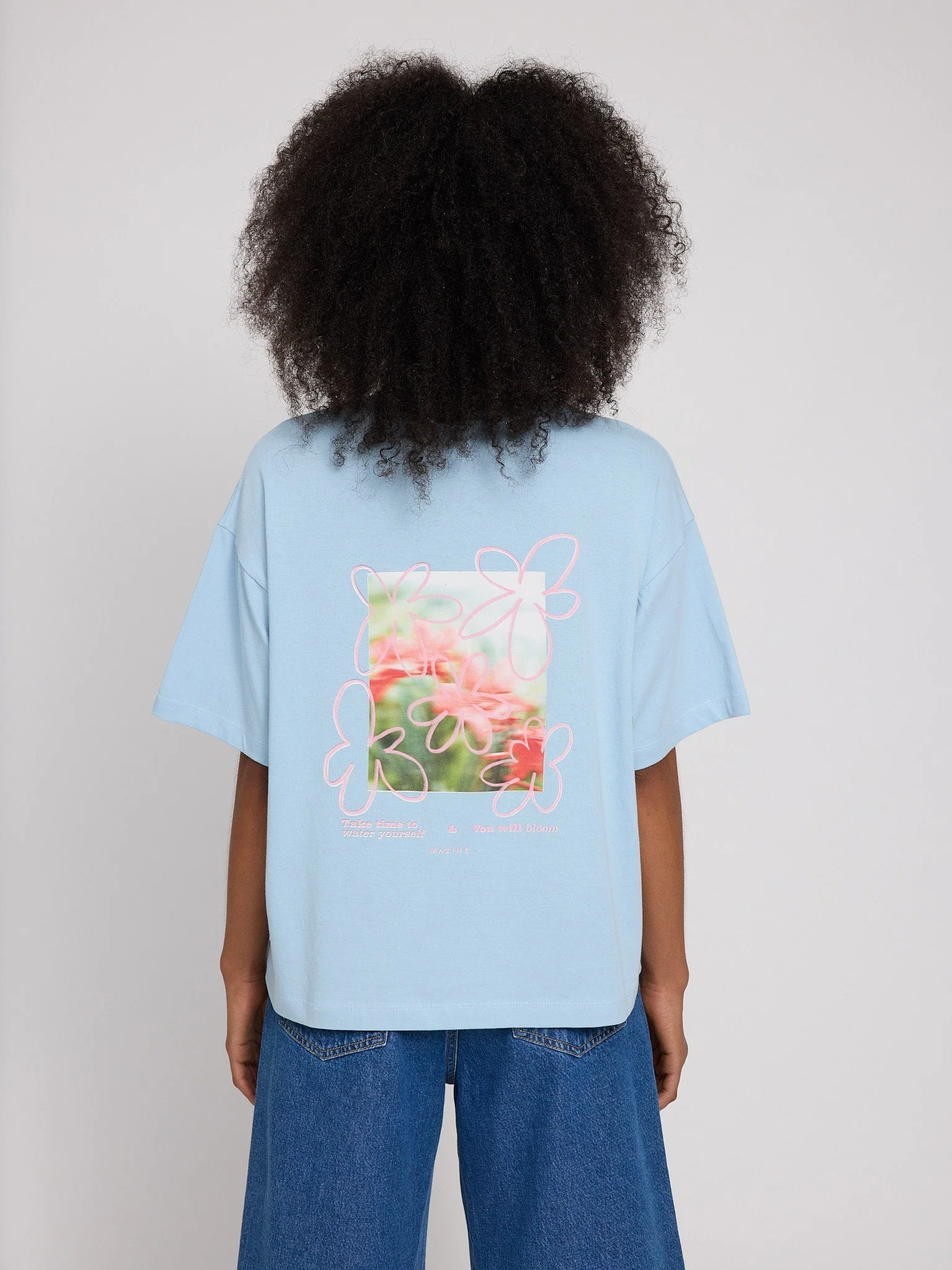 Back Print T-Shirt - Image 14