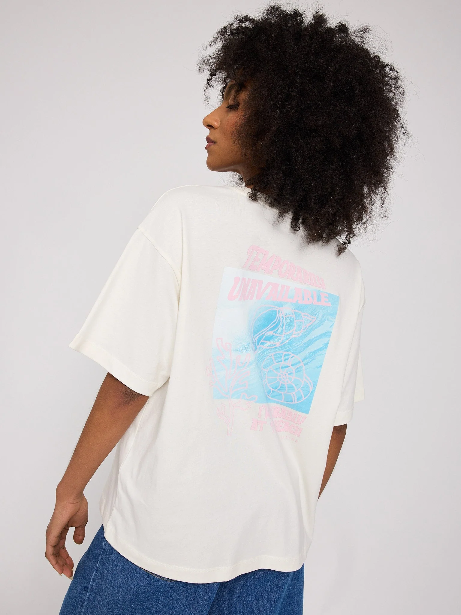 Back Print T-Shirt - Image 23