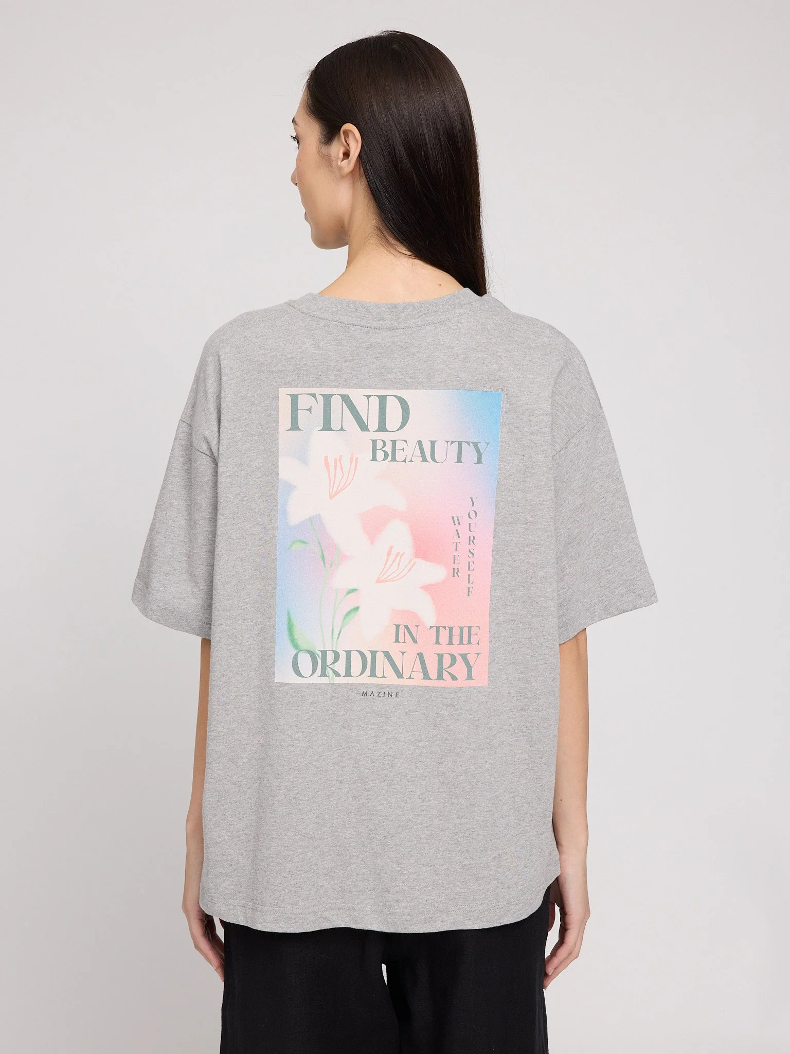 Back Print T-Shirt - Image 8