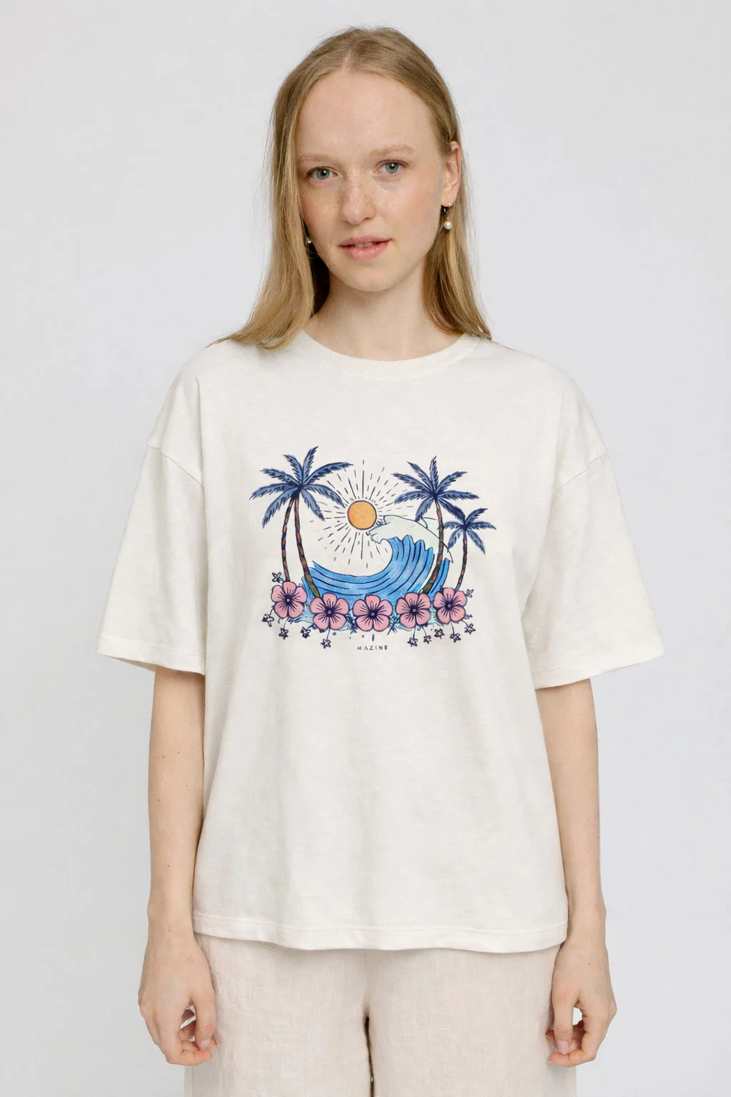 Chest Print T-Shirt