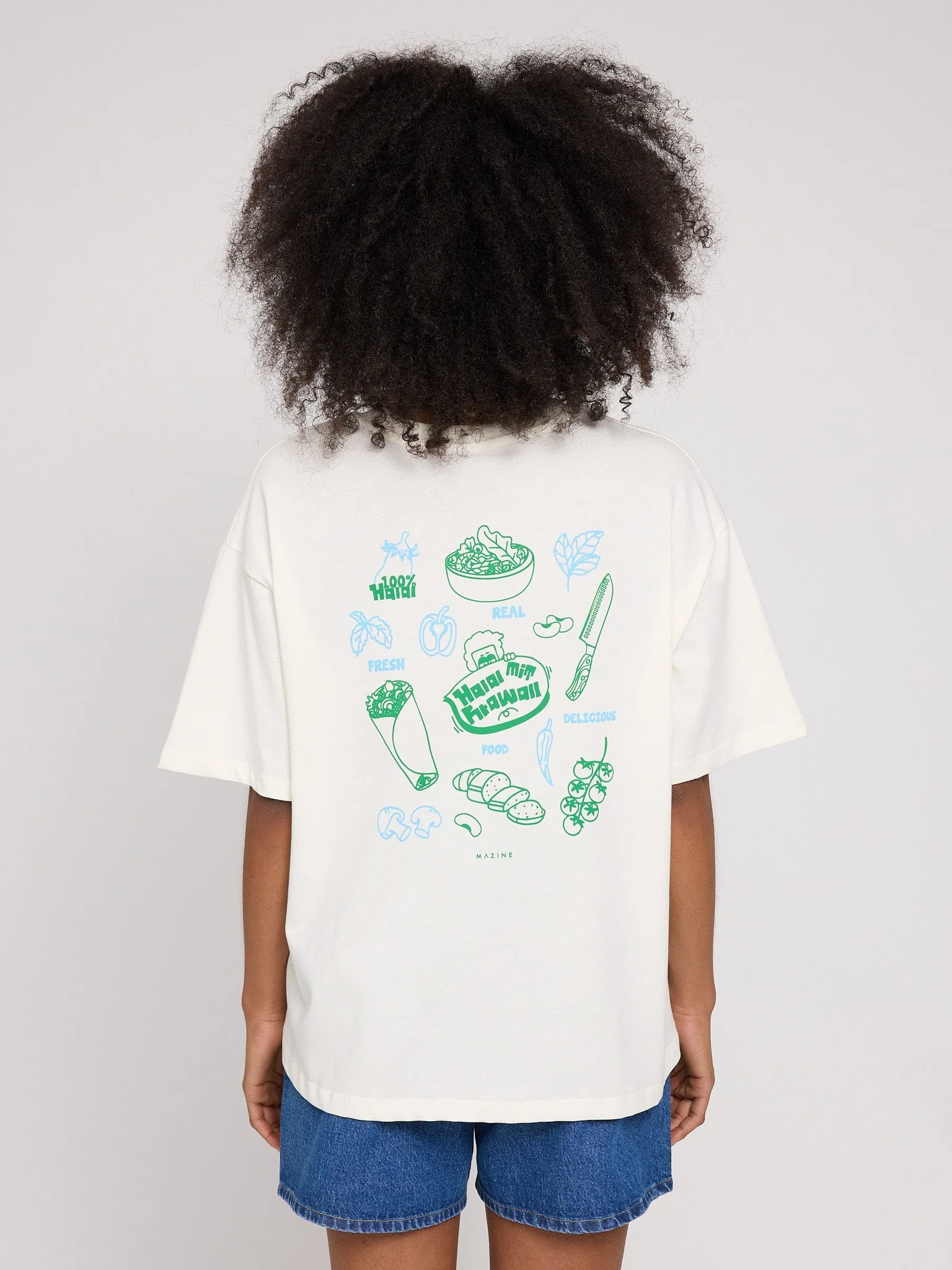 Back Print Theme T-Shirt - Image 2
