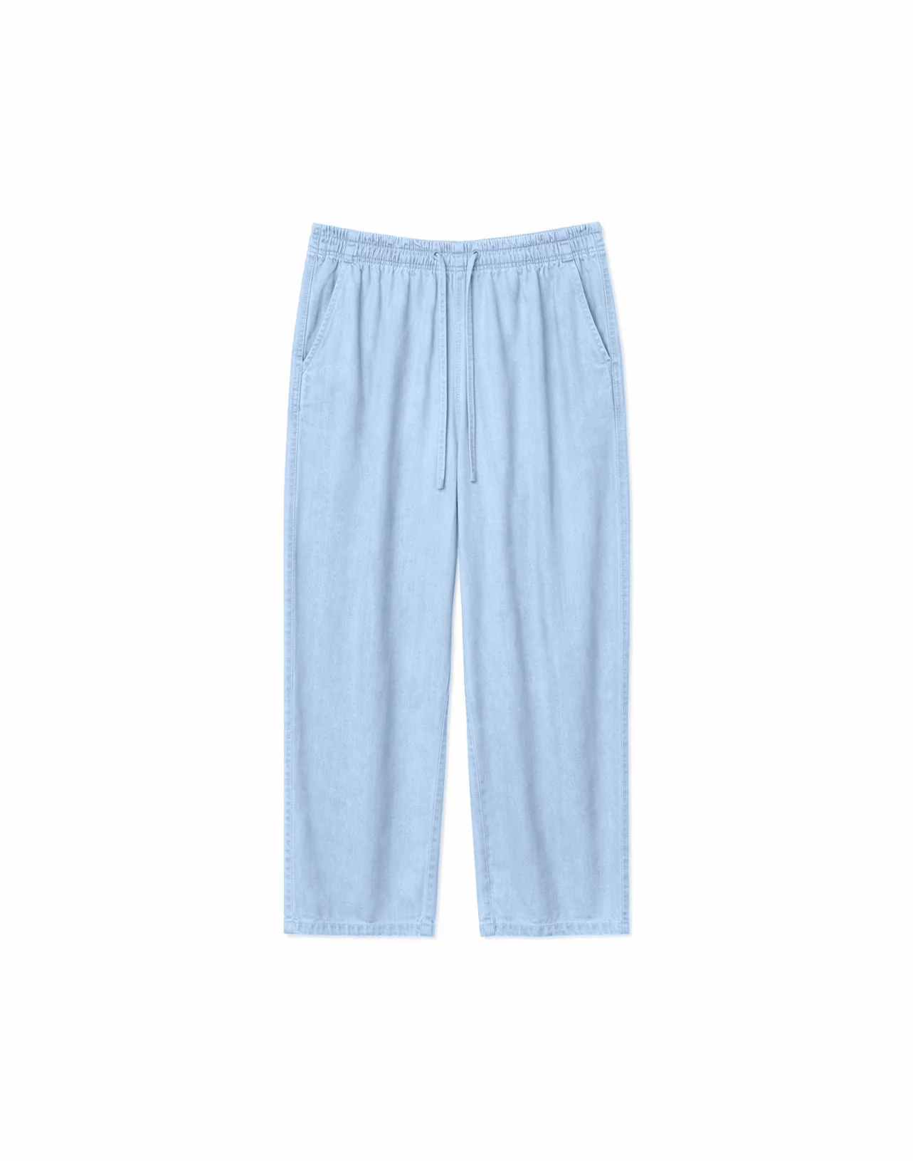 Drawstring Tencel Pants - Image 12