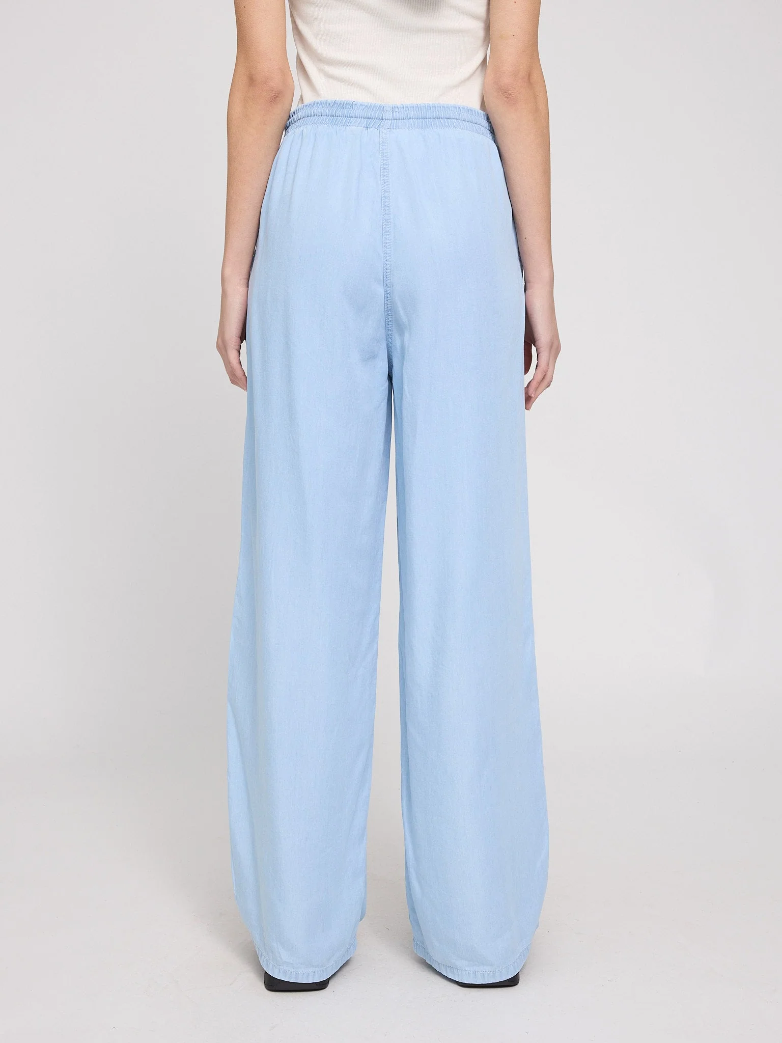 Drawstring Tencel Pants - Image 8