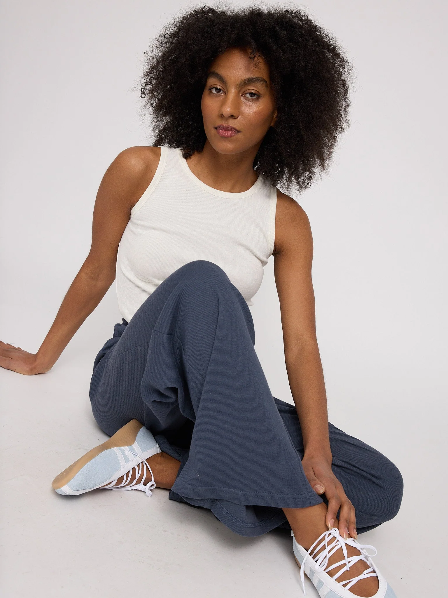 Striped Rib Pants - Image 11