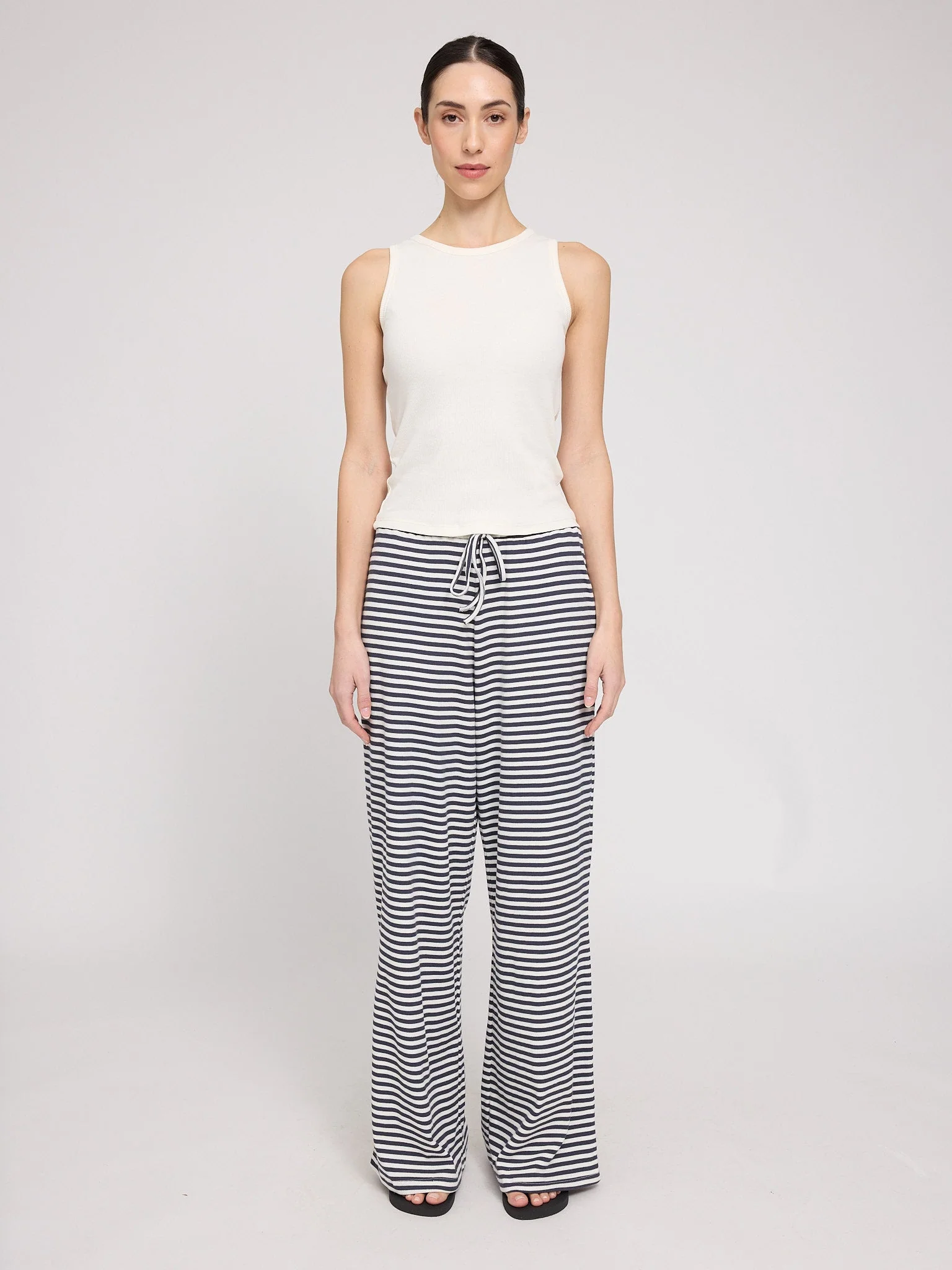 Striped Rib Pants - Image 4