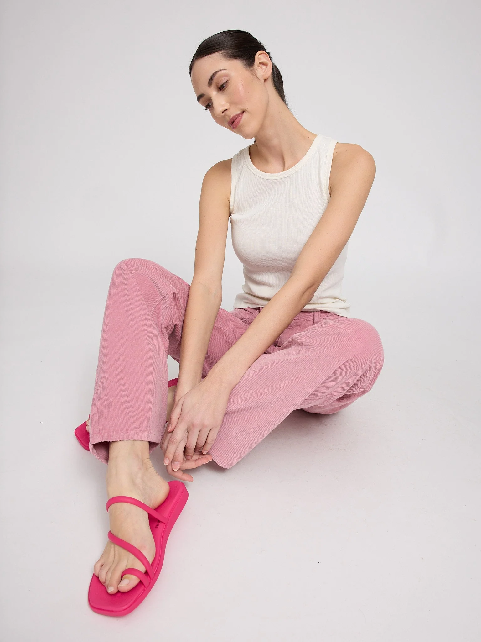 Wide Leg Corduroy Pants - Image 12