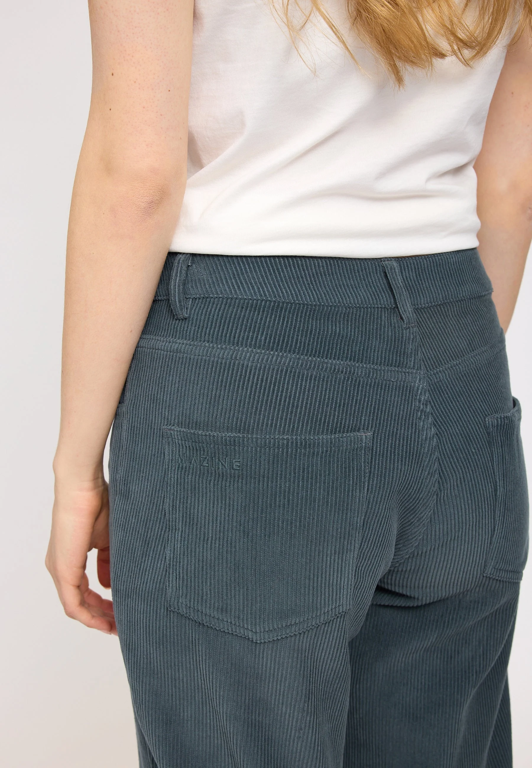 Wide Leg Corduroy Pants - Image 3