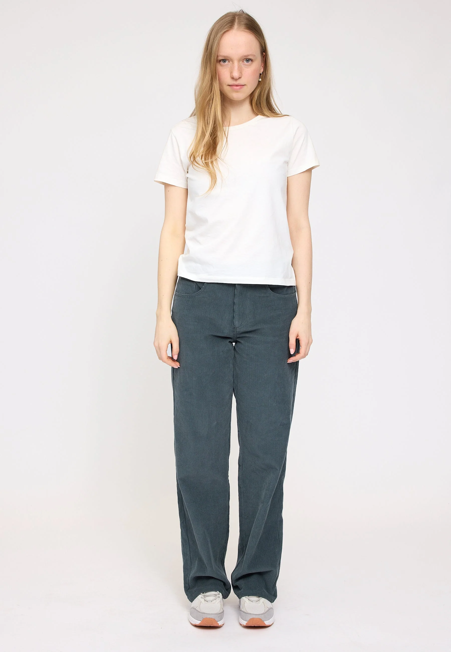Wide Leg Corduroy Pants - Image 4