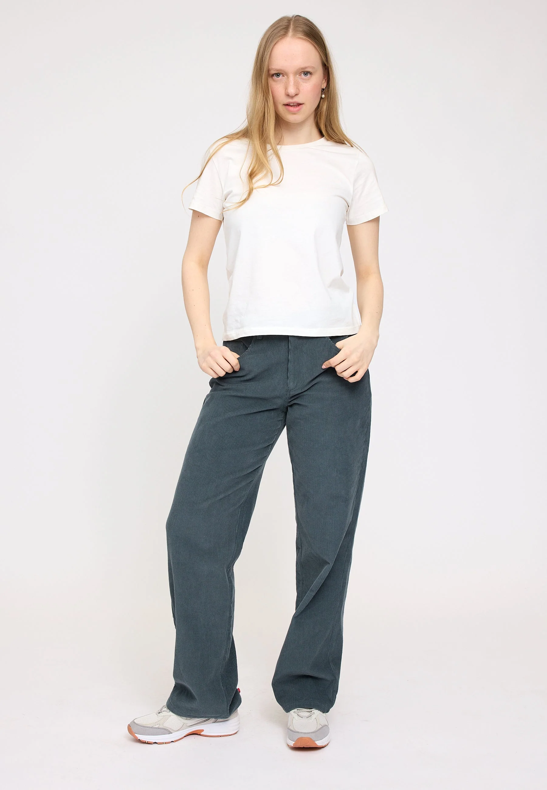 Wide Leg Corduroy Pants - Image 5