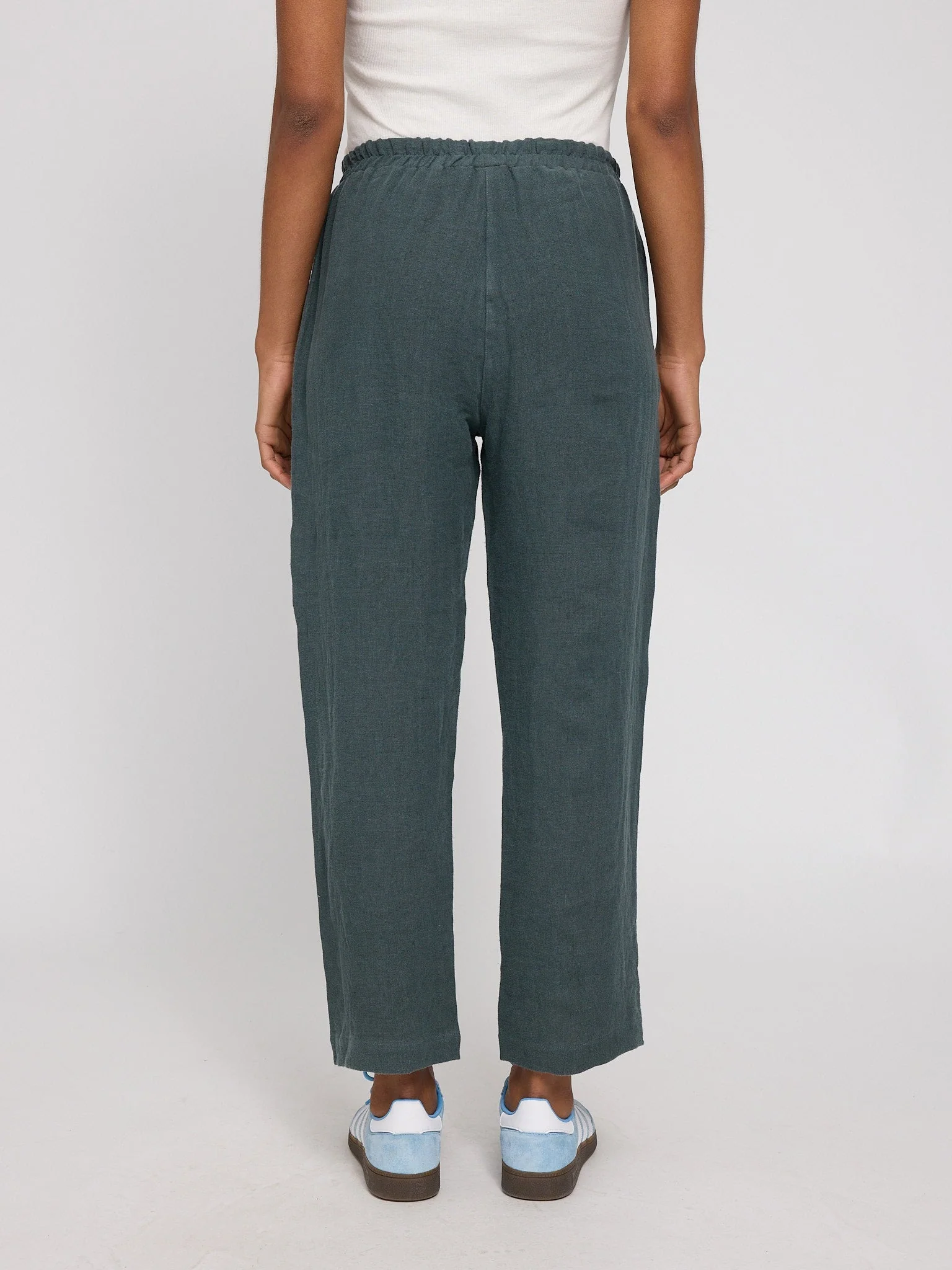 Straight Leg Linen Pants - Image 14