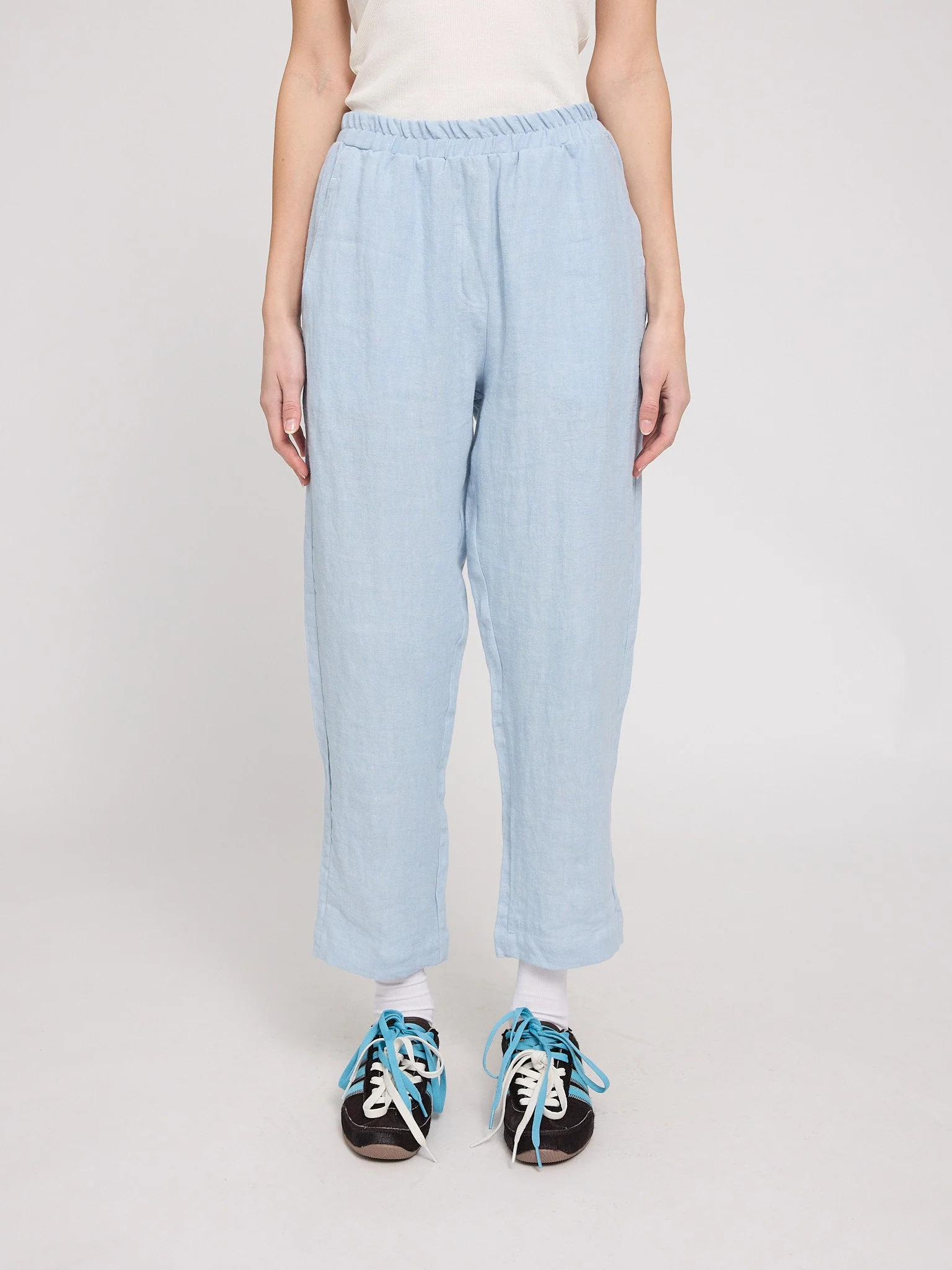 Straight Leg Linen Pants - Image 19