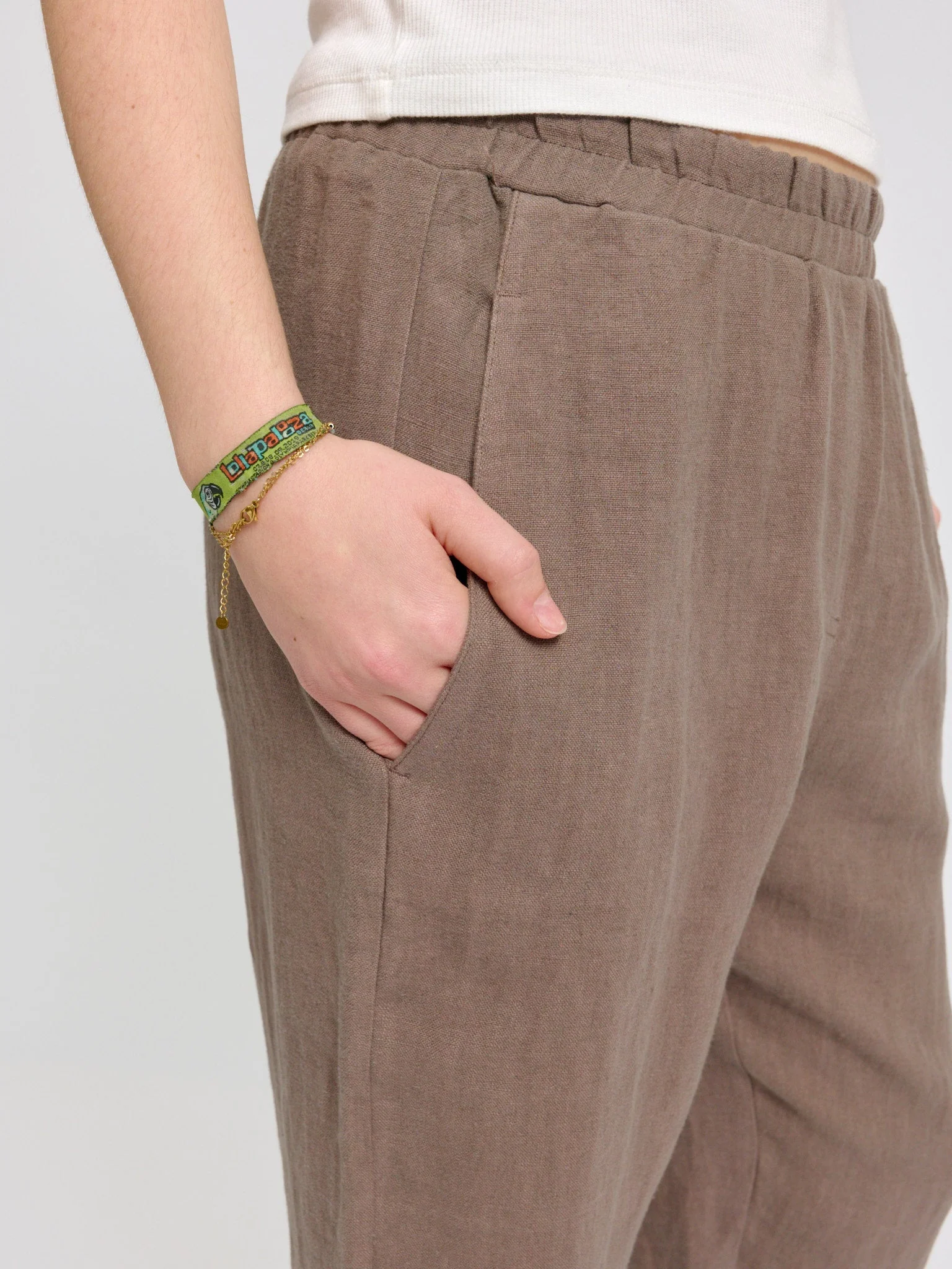 Straight Leg Linen Pants - Image 27
