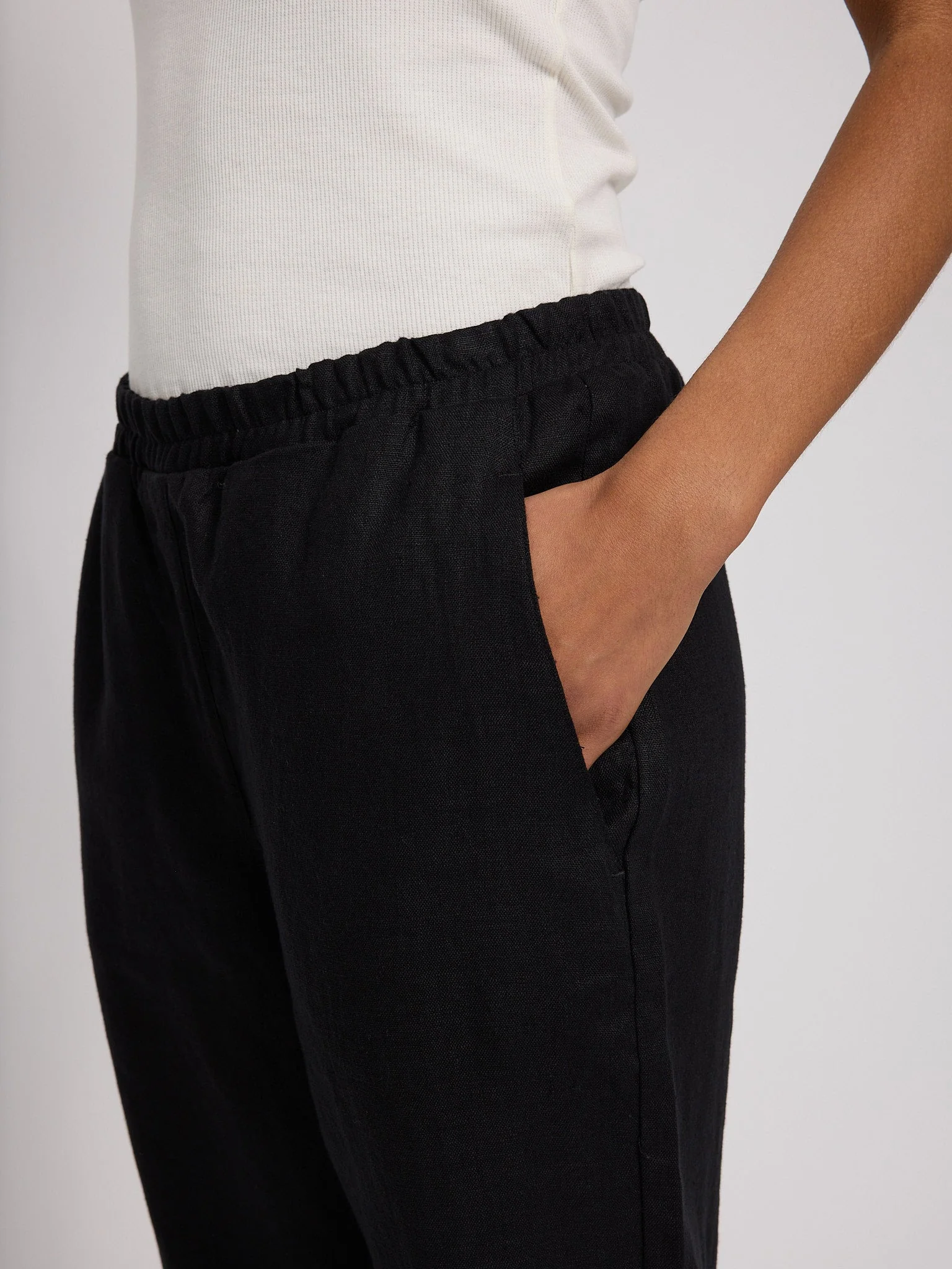 Straight Leg Linen Pants - Image 33