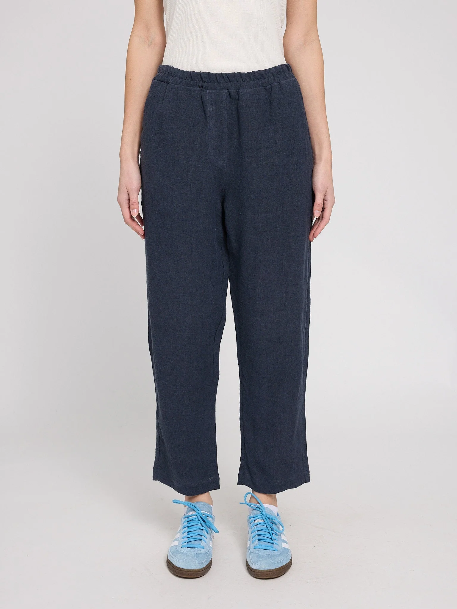 Straight Leg Linen Pants - Image 7