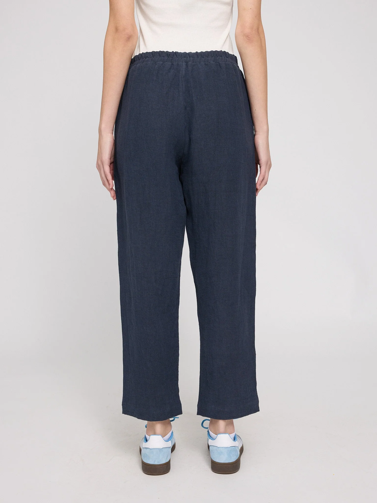 Straight Leg Linen Pants - Image 8