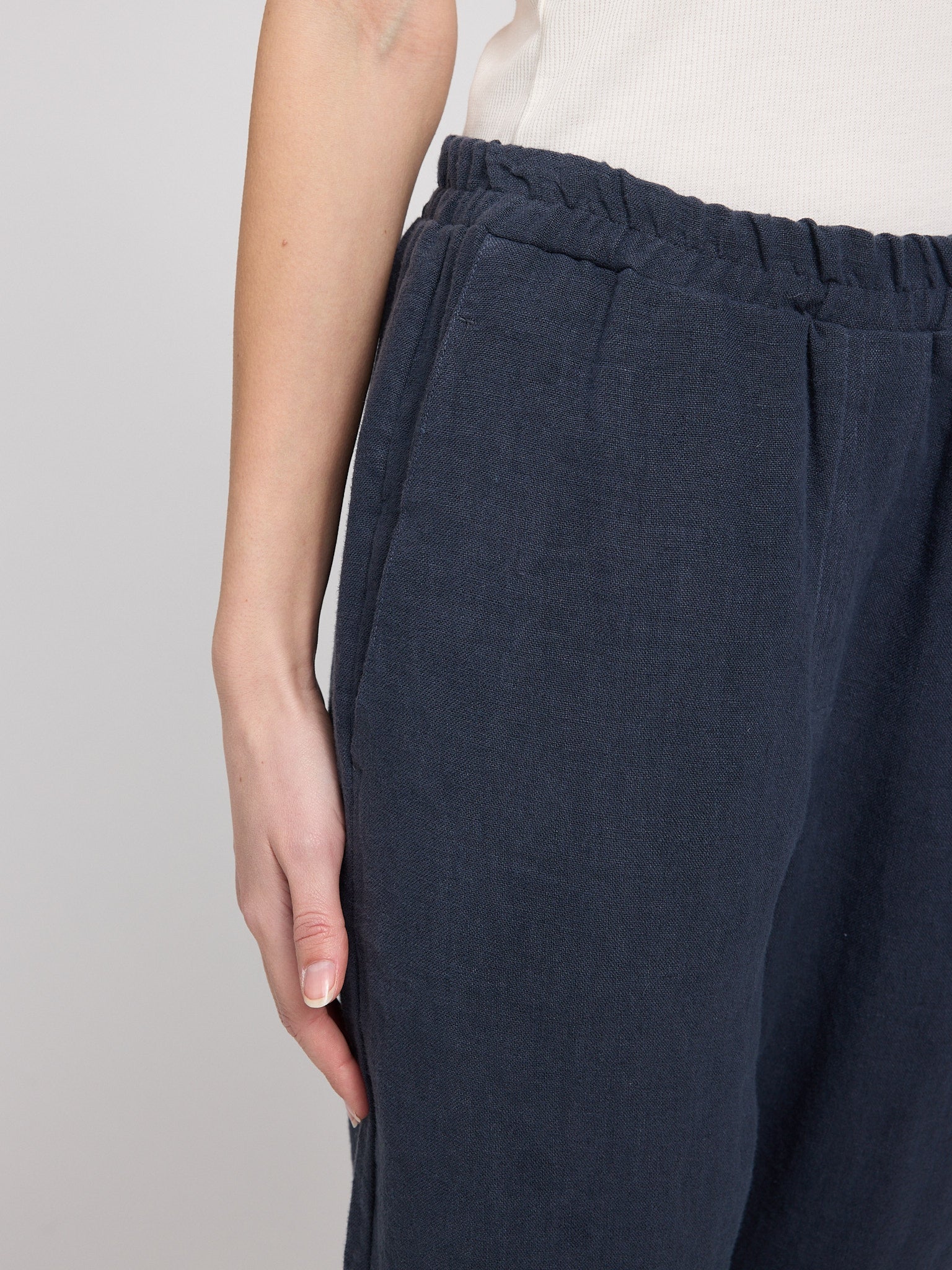 Straight Leg Linen Pants - Image 9