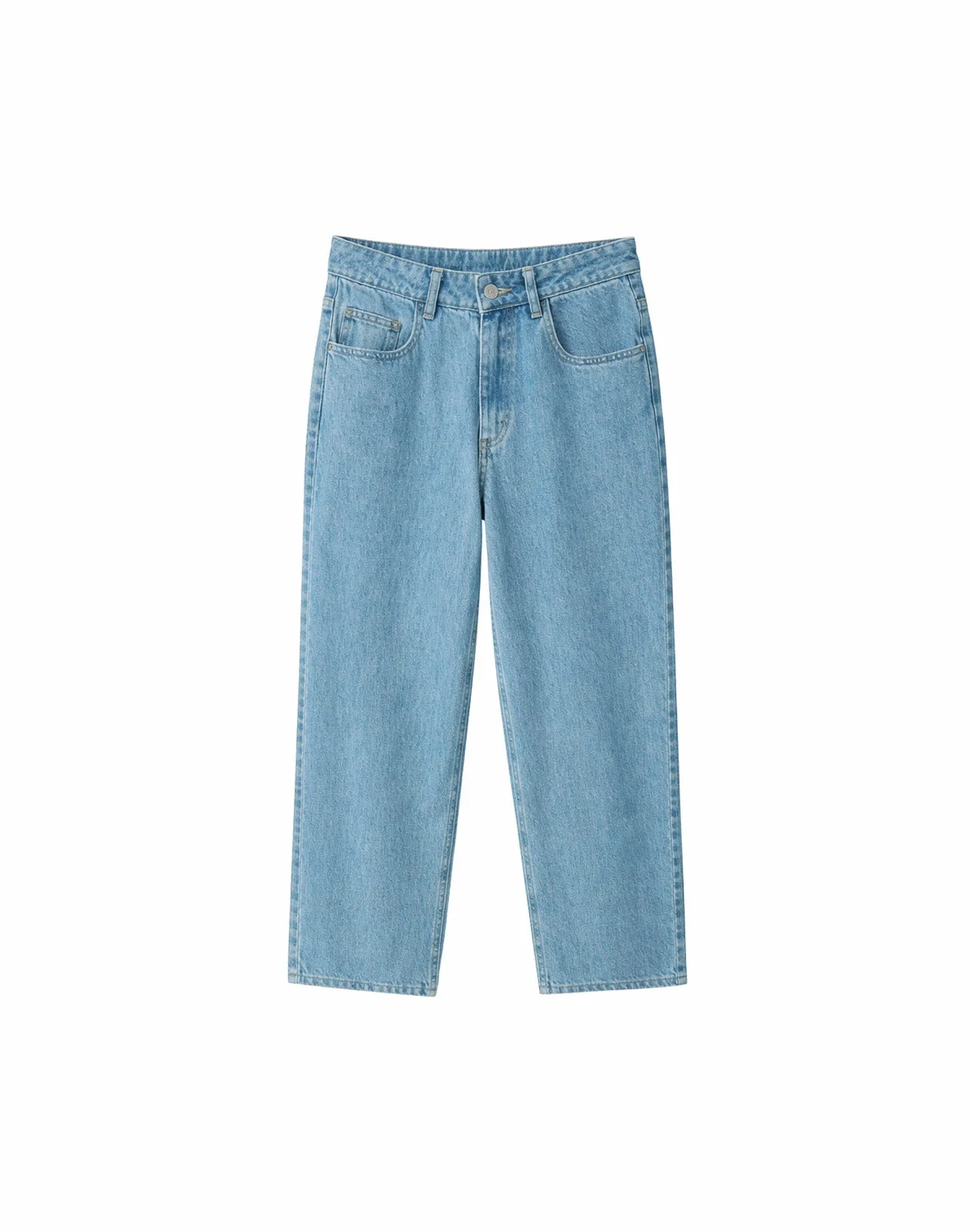 Wide Leg Denim Pants - Image 13