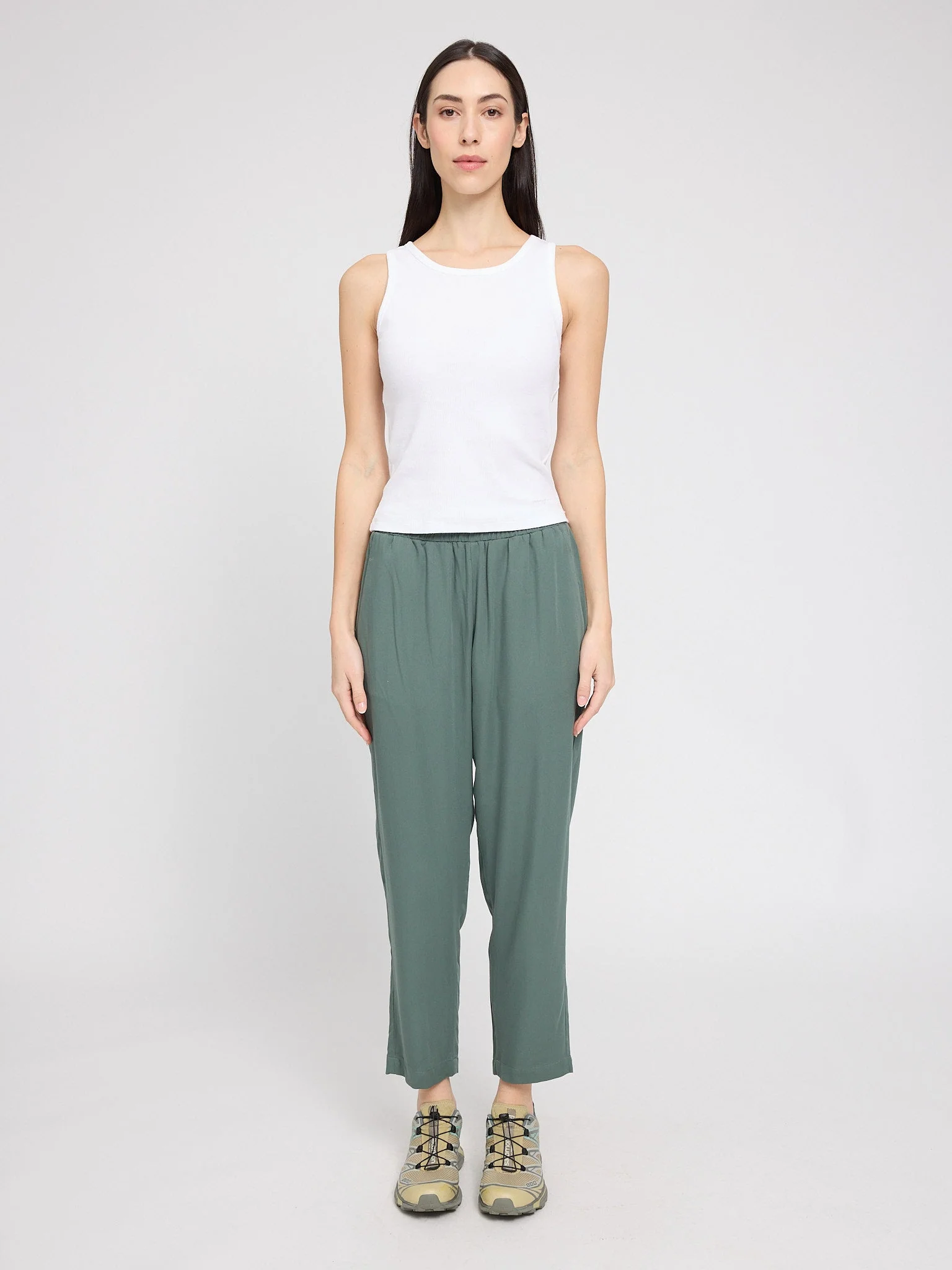 Straight Leg Viscose Pants - Image 10