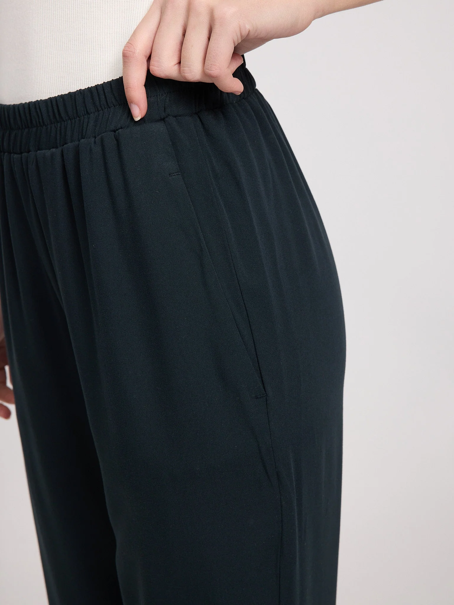 Straight Leg Viscose Pants - Image 15