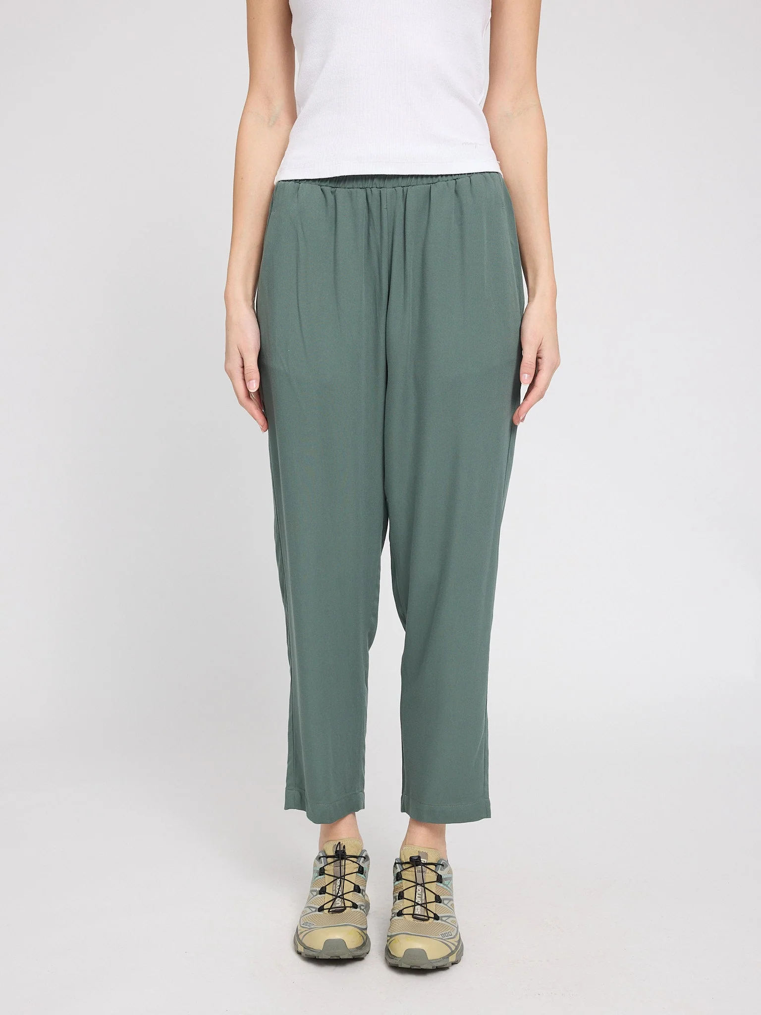 Straight Leg Viscose Pants - Image 7